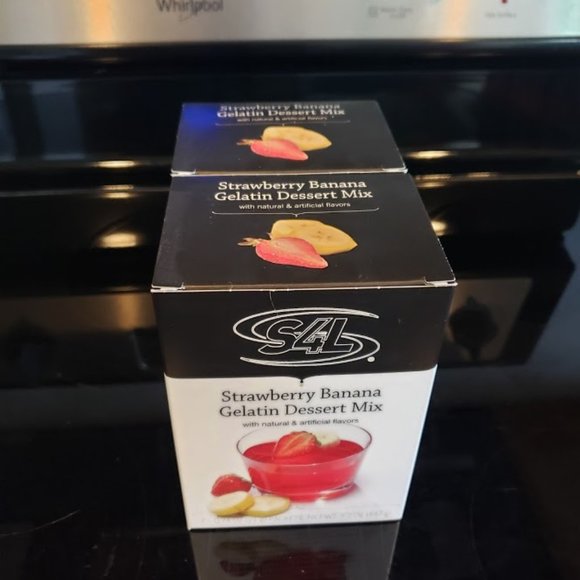Strawberry Banana Gelatin Dessert Mix Slim4Life - Picture 1 of 2